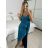 Langarm-Partykleid für Damen (S/M EINHEITSGRÖSSE) ITALIAN FASHION IMPSH235429 -   türkis -   S/M/L
