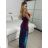 Langarm-Partykleid für Damen (S/M EINHEITSGRÖSSE) ITALIAN FASHION IMPSH235429 -   türkis -   S/M/L