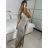 Langarm-Partykleid für Damen (S/M EINHEITSGRÖSSE) ITALIAN FASHION IMPSH235429 -   türkis -   S/M/L