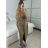 Langarm-Partykleid für Damen (S/M EINHEITSGRÖSSE) ITALIAN FASHION IMPSH235429 -   türkis -   S/M/L