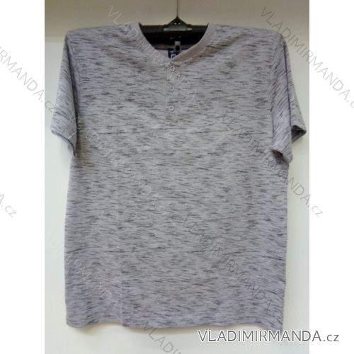 T-Shirt mit kurzen Ärmeln von übergroßen Männern (l-5xl) VOGUE IN 67314
