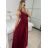 Trägerloses langes Partykleid für Damen (Einheitsgröße S/M) ITALIAN FASHION IMPSH2360055 -   dunkelblau -   S / M