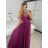 Trägerloses langes Partykleid für Damen (Einheitsgröße S/M) ITALIAN FASHION IMPSH2360055 -   dunkelblau -   S / M