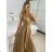 Elegantes Damen-Partykleid mit langen Ärmeln (S/M ONE SIZE) ITALIAN FASHION IM322282