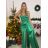 Kleid mit 3/4 Ärmeltasche für Damen (uni sl) ITALIAN Fashion IM3181746
