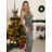 Langarm-Partykleid für Damen (S/M EINHEITSGRÖSSE) ITALIAN FASHION IMPSH235429 -   Silber
 -   S / M
