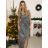 Langarm-Partykleid für Damen (S/M EINHEITSGRÖSSE) ITALIAN FASHION IMPSH235429 -   Silber
 -   S / M
