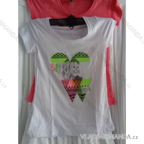 Kurzarm-T-Shirt Damen (m-2xl) AMBITIONFLY MA1N23274