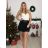 Damen Warmes Langarmkleid (L / XL ONE SIZE) ITALIAN FASHION IM421MIA