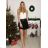 Damen Warmes Langarmkleid (L / XL ONE SIZE) ITALIAN FASHION IM421MIA