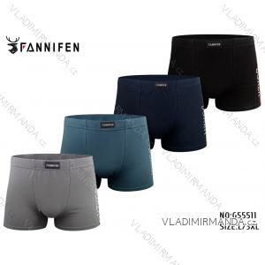 Herren-Boxershorts aus Baumwolle in Übergröße (L-3XL) FANNIFEN GRE24G55511