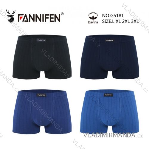 Herren-Boxershorts aus Baumwolle (L-3XL) FANNIFEN GRE24G5181