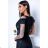 Damen Plus Size (42-46) langes elegantes ärmelloses Partykleid POLISH FASHION PMLBC23265-10 schwarz 46