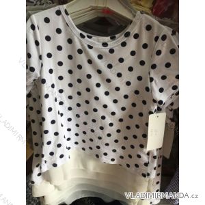 T-Shirt Bluse Kurzarm für Mädchen (4-14 Jahre) ITALIENISCHE MLADA Móda IMM3578
