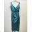 Trägerloses langes Partykleid aus Satin für Damen (44/46 EINHEITSGRÖSSE) ITALIAN FASHION IMPSH246357XL