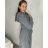 Damen-Strickjacke mit langen Ärmeln (Einheitsgröße S/M) ITALIAN FASHION IMPSH233091 S / M dunkelbraun