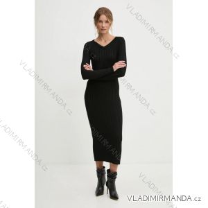 Damen Plus Size (42-46) langes elegantes ärmelloses Partykleid POLISH FASHION PMLBC23265-10