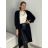 Strickjacke gestrickte Langarmfrauen (UNI S / M) ITALIAN FASHION IMD20425