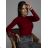 Strickjacke gestrickte Langarmfrauen (UNI S / M) ITALIAN FASHION IMD20425