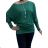 Strickjacke gestrickte Langarmfrauen (UNI S / M) ITALIAN FASHION IMD20425