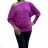 Strickjacke gestrickte Langarmfrauen (UNI S / M) ITALIAN FASHION IMD20425