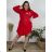 Elegantes Damen-Partykleid mit langen Ärmeln (S/M ONE SIZE) ITALIAN FASHION IM322282