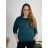 Strickpullover mit Anhänger Langarm Damen (L/XL/2XL ONE SIZE) ITALIAN FASHION IM423590  žlutá hořčicová