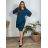 Kleid Oversize Kurzarm Damen (XL-2XL) italienische Mode IM420081