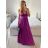 Ärmelloses langes Partykleid für Damen (S/M EINHEITSGRÖSSE) ITALIAN FASHION IM9235192 dunkelblau S/M/L