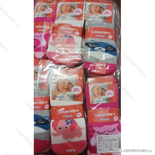 Socken warmes Thermo-Anti-Slip für Babys (0-36 Monate) LOOKEN ZTY-6727ABS
