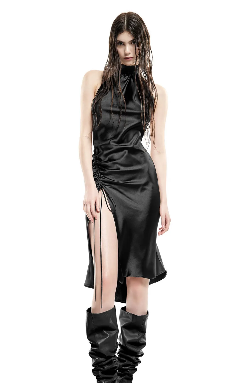 Elegantes ärmelloses Damenkleid (S/M/L EINHEITSGRÖSSE) ITALIAN FASHION IMPLP2573200090