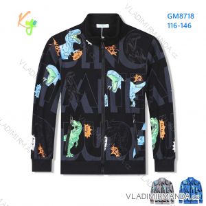 Reißverschluss-Sweatshirt Langarm Kinder Jugend Mädchen und Jungen (116-146) KUGO FM8781