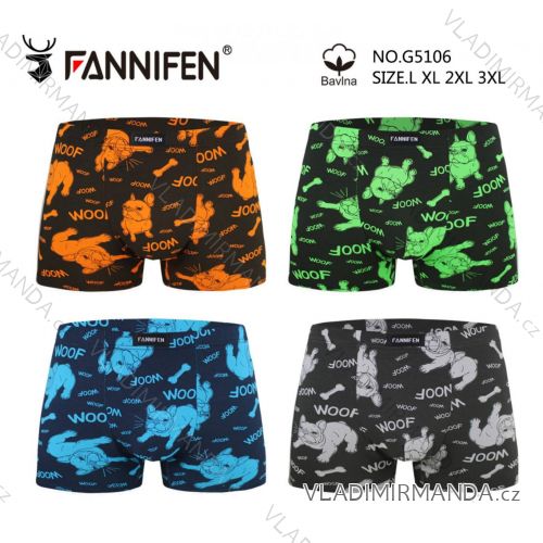 Herren-Boxershorts aus Baumwolle (L-3XL) PESAIL PES25G5106