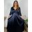 Damen-Bolero mit langen Ärmeln (S/M EINHEITSGRÖSSE) ITALIAN FASHION IMPSH235440  Gold