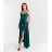 Elegantes trägerloses Carmen-Ballkleid für Damen (S/M/L Einheitsgröße) ITALIAN FASHION IMPSH246642 dunkelblau S/M/L