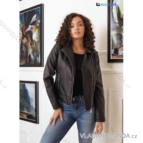 Damen Kunstlederjacke (S-2XL) GLO-STORY GLO25WPY-4213-1
