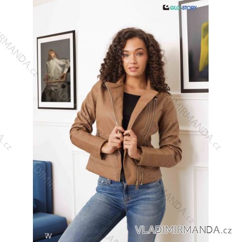 Damen Kunstlederjacke (S-2XL) GLO-STORY GLO25WPY-4213-2