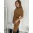 Ärmellose Jacke mit langen Ärmeln (uni sl) ITALIENISCHE Mode IMC17326