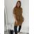 Ärmellose Jacke mit langen Ärmeln (uni sl) ITALIENISCHE Mode IMC17326