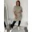 Ärmellose Jacke mit langen Ärmeln (uni sl) ITALIENISCHE Mode IMC17326