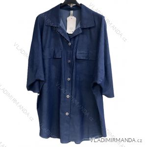 3/4 Langarmshirt für Damen, Übergröße (54/56/58 Einheitsgröße) ITALIAN FASHION IMC25002