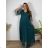 Kleid Kurzarm Damen (Uni L-2XL) ITALIENISCH MODA IMS25STELLA