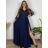 Elegantes Spitzenpartykleid mit 3/4-Ärmeln für Damen (2XL-5XL) ITALIAN FASHION IMS259028