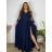 Elegantes Spitzenpartykleid mit 3/4-Ärmeln für Damen (2XL-5XL) ITALIAN FASHION IMS259028