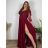 Elegantes Spitzenpartykleid mit 3/4-Ärmeln für Damen (2XL-5XL) ITALIAN FASHION IMS259028