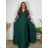 Elegantes Spitzenpartykleid mit 3/4-Ärmeln für Damen (2XL-5XL) ITALIAN FASHION IMS259028
