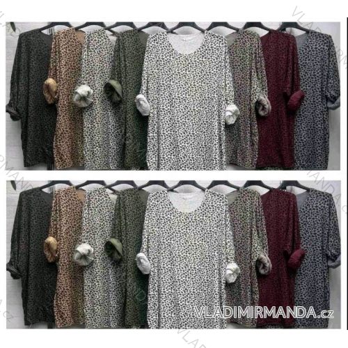 Übergroßes Langarm-T-Shirt für Damen (Einheitsgröße 40/42/44) ITALIAN FASHION IMBM25009