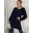 Ärmellose Jacke mit langen Ärmeln (uni sl) ITALIENISCHE Mode IMC17326 52/54 schwarz