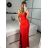 Langes, elegantes, ärmelloses Sommerkleid für Damen (Einheitsgröße S/M) ITALIAN FASHION IMPBB23C29640 -   türkis -   S/M/L