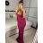 Langes, elegantes, ärmelloses Sommerkleid für Damen (Einheitsgröße S/M) ITALIAN FASHION IMPBB23C29640 -   türkis -   S/M/L